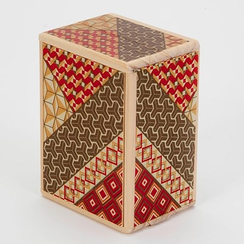 Miniatura 8 de Bits and Pieces - Caja de rompecabezas Secret Puzzle Box detallada de mosaico - Solución en 7 pasos - Caja de rompecabezas de madera para guardar