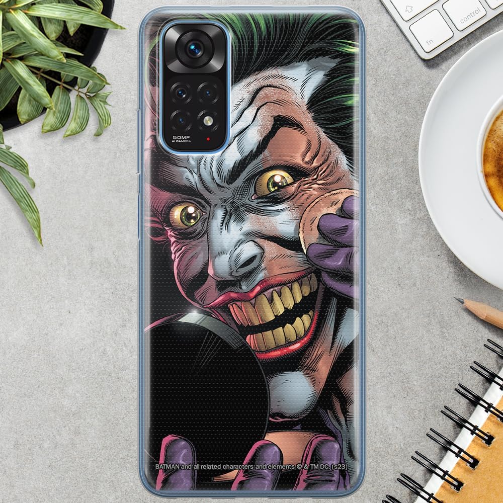 ERT GROUP Mobile Phone Case for Xiaomi Redmi Note 11T / 11S 5G / Poco M4 PRO 5G Original and Officially Licensed DC Pattern Joker 023 Perfectly Adapted to The Shape of The Mobile Phone, TPU Case