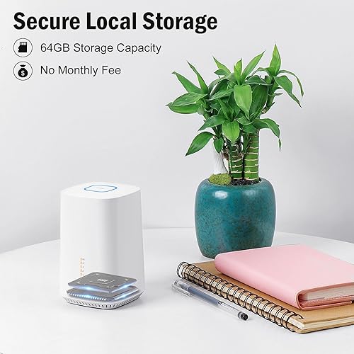 Miniatura 6 de DWOCAM Cámara solar de seguridad inalámbrica para exteriores para el hogar, kit de 4 cámaras con panel solar integrado, energía eterna, resolución