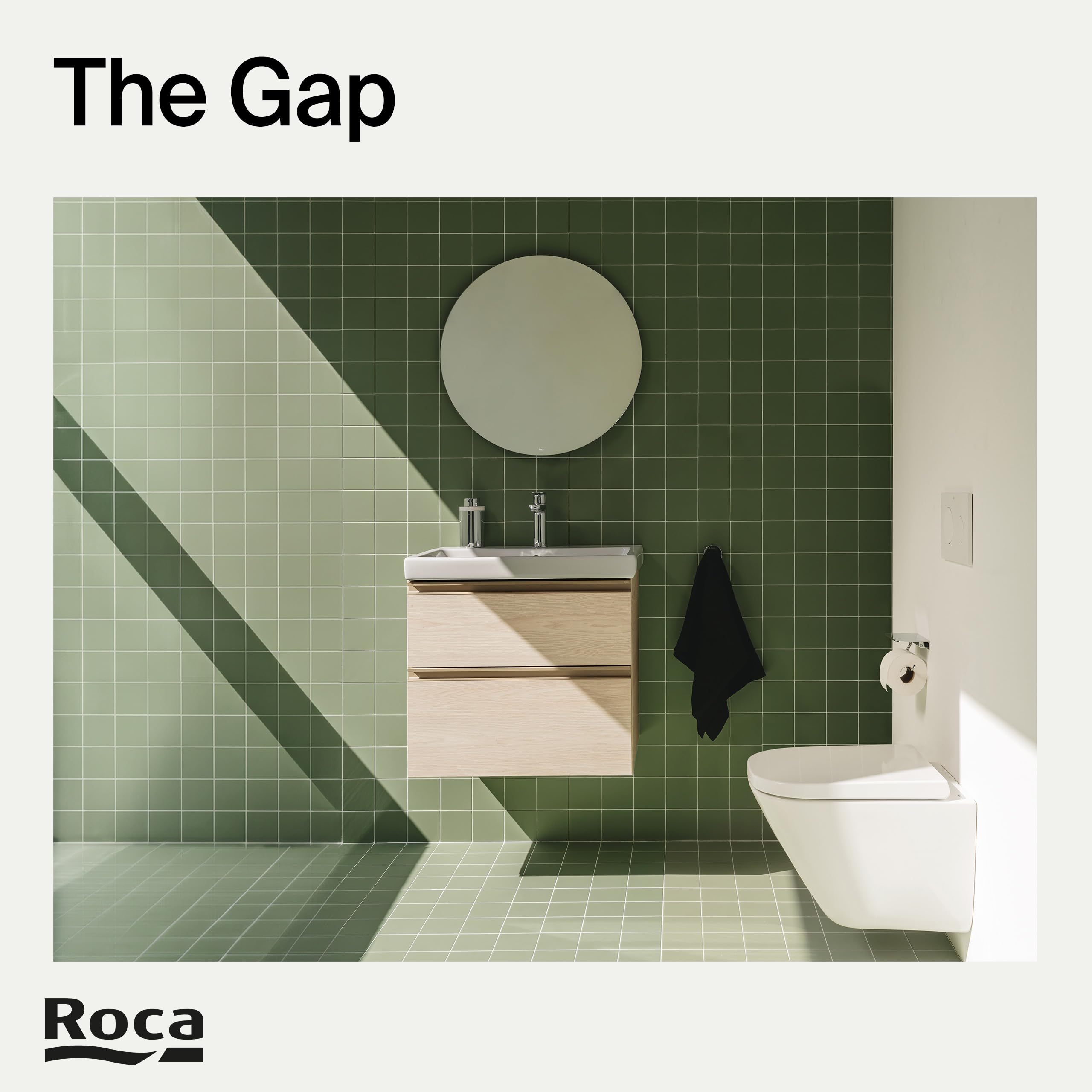Roca The Gap - Tapa y asiento de Supralit para inodoro compacto, tapadera de WC original con ajuste perfecto, recambio de tapa de váter resistente, blanco, A80173000B