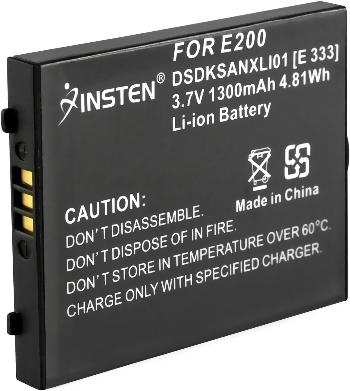 Insten Li-Ion Replacement Battery for Sandisk Sansa e200 Series