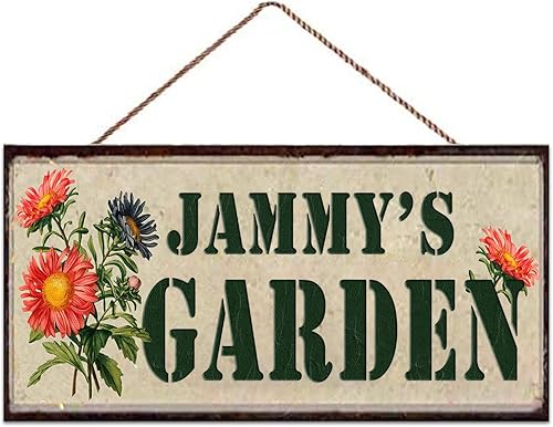 Miniatura 4 de Letrero de madera con nombre personalizado o cualquier texto, diseño de flores, jardín, granja, puerta delantera, baño, cocina, porche, placa