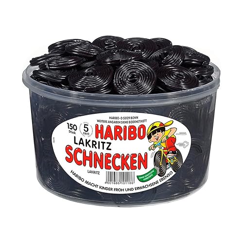 Haribo Lakritz-Schnecken (rueda de regaliz) 3.3 lbs