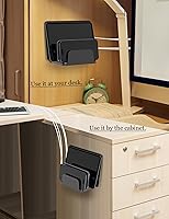 Vista 3 de Soporte de pared para teléfonos inteligentes y tabletas, estante de teléfono con estación de acoplamiento de 4 ranuras compatible con tableta, iPad