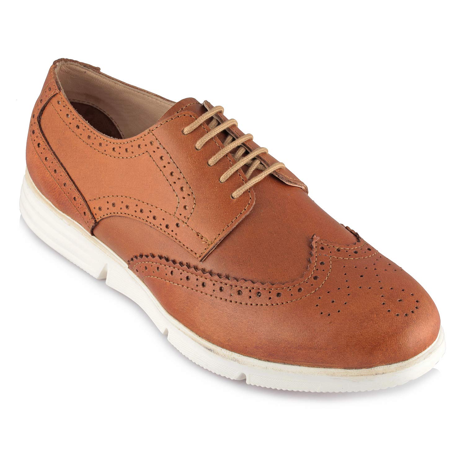 tZaro Genuine Leather, Feather Lite Tan Brogue Shoes - Gimlet, ICNTAN2201BRG (B07K1563TM) Amazon Price History, Amazon Price Tracker