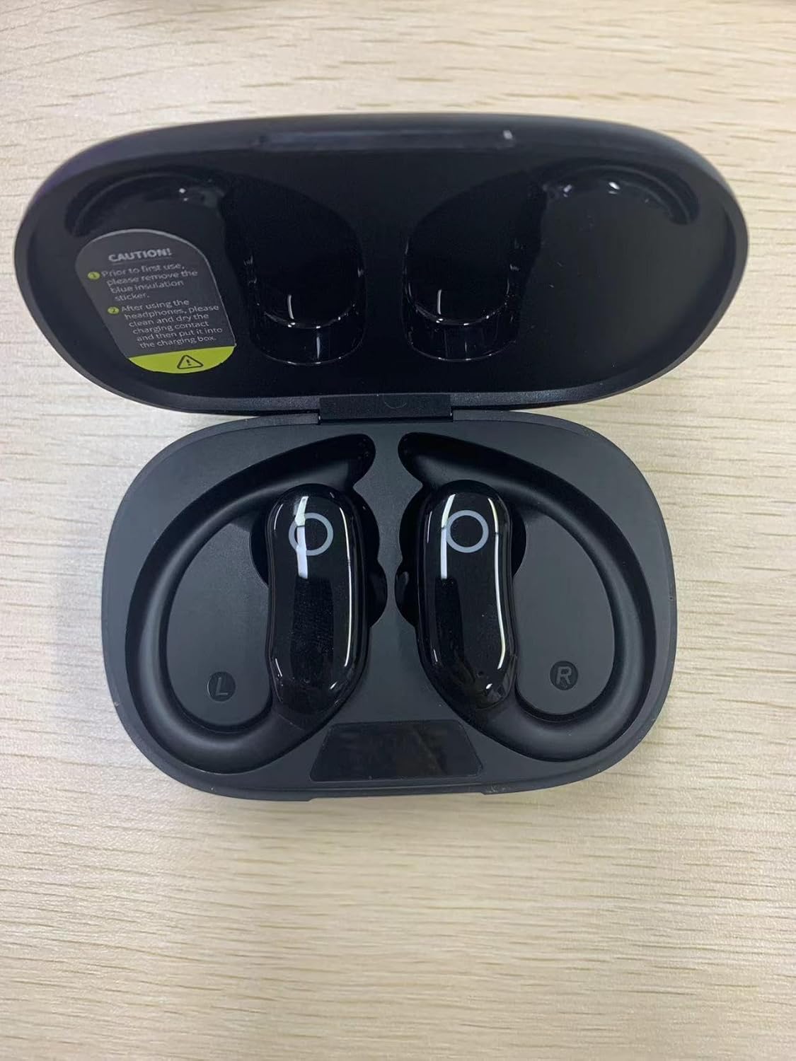 FOYCOY Earhook Earbuds IPX7 Waterproof Stereo Headphones