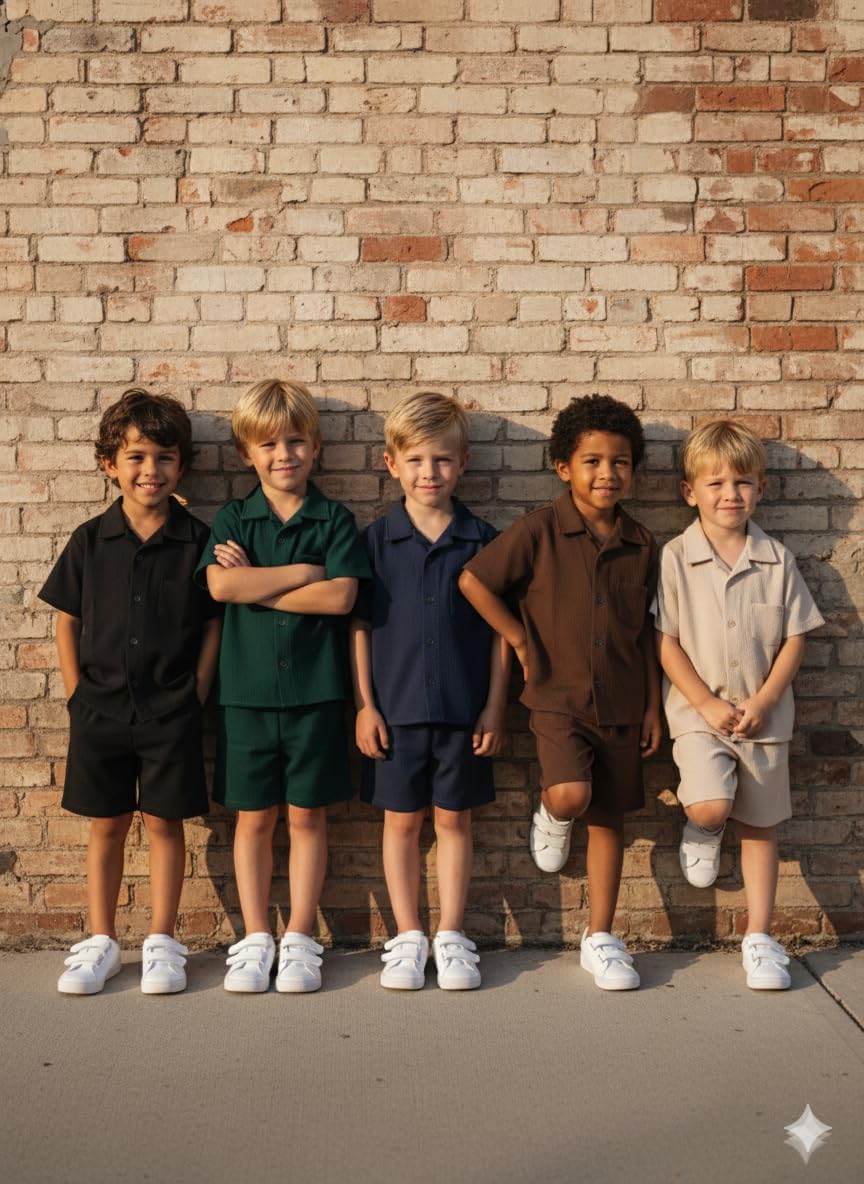 Toddler Daily & Summer Wear Outfit for Boys & Girls – Shirt and Shorts Set, Kids Clothing for 1–6 Years - Image 5