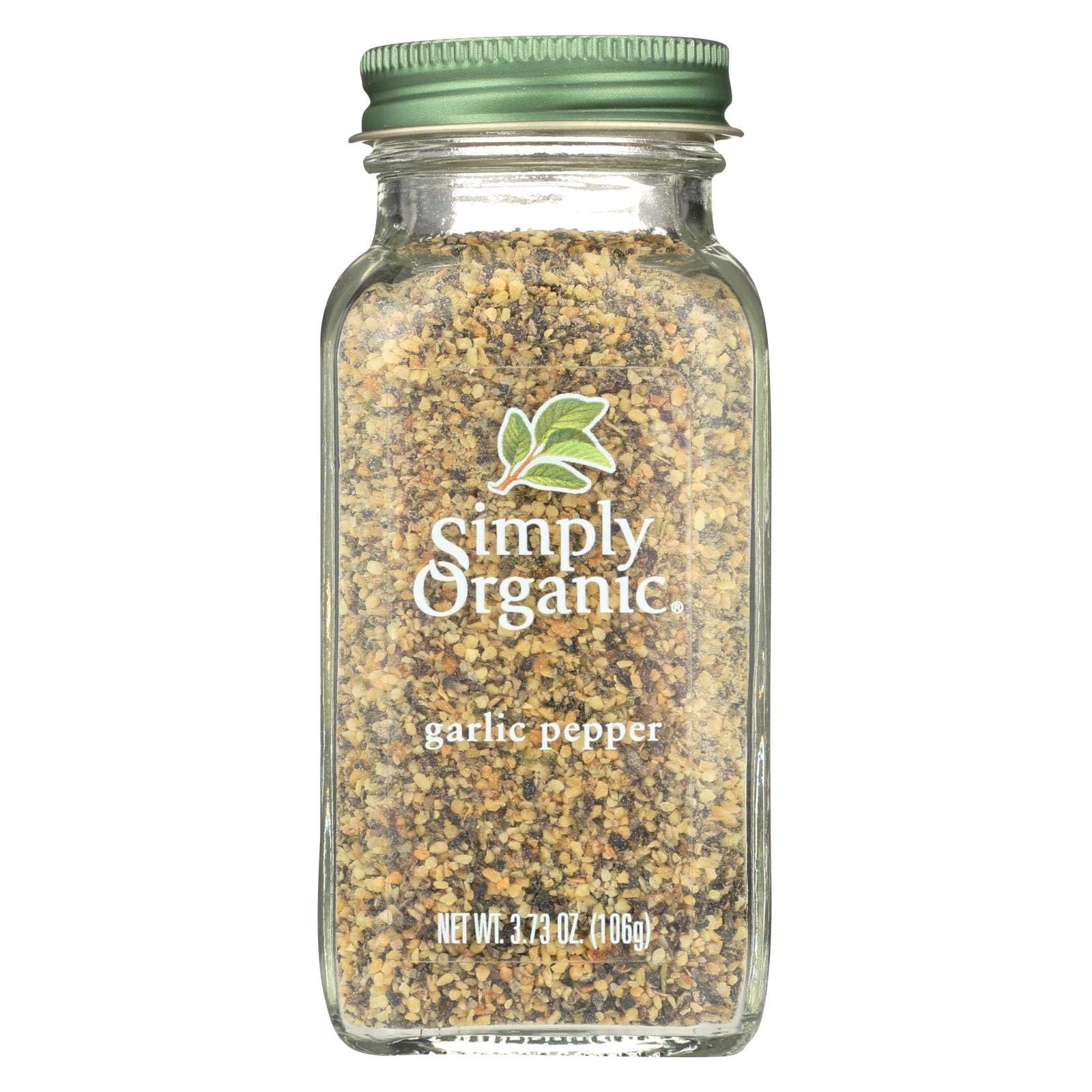 Simply Organic Garlic and Pepper Bottle