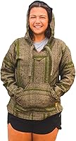 Vista 1 de Authentic Baja Hoodie - Drug Rug - Poncho mexicano - Verde