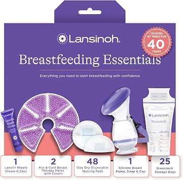 Lansinoh Breastfeeding Essentials for Nursing Moms