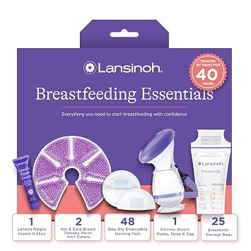Lansinoh Youve Got This Breastfeeding Essentials Kit for New Moms