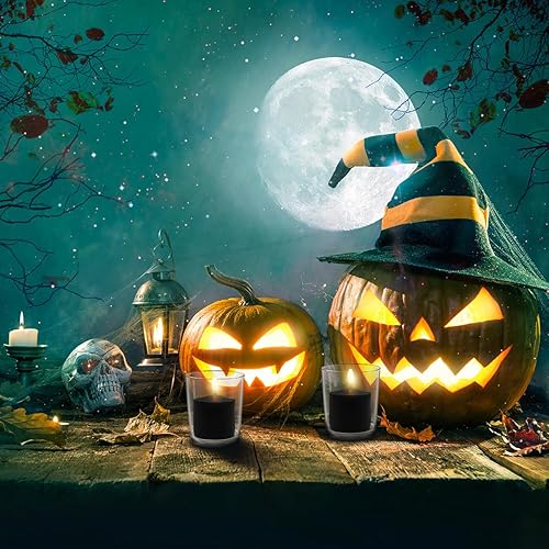 Miniatura 9 de Velas votivas negras de 10 horas para bodas, fiestas, Halloween y emergencias, juego de 36 velas a granel sin perfume para restaurantes y decoración
