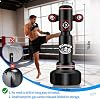 Bolsa de boxeo de pie con guantes, 70 pulgadas, con soporte para adultos y adolescentes, inflable para principiantes, entrenamiento de MMA, Muay Thai, fitness 6