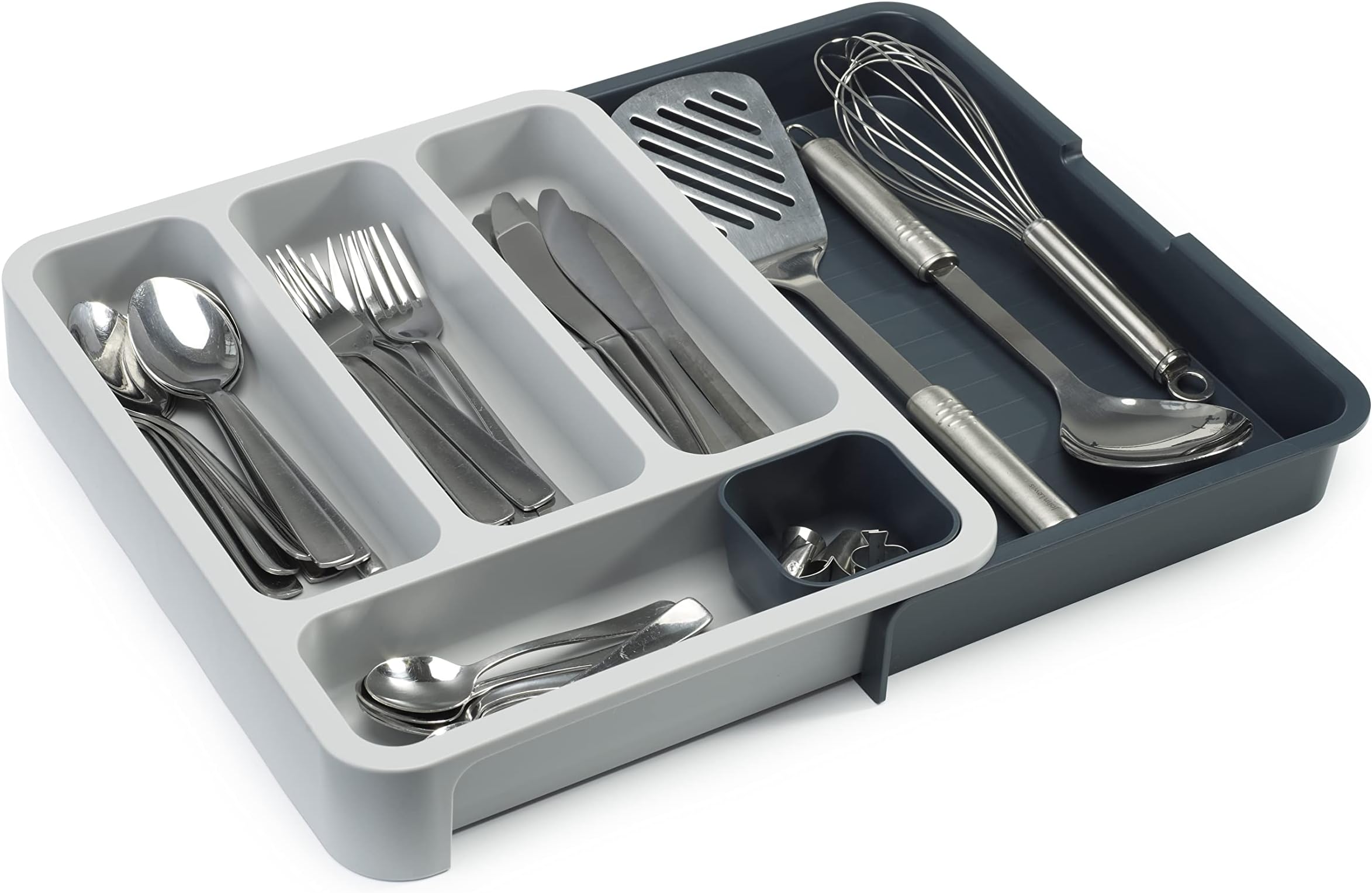 Drawerstore Expandable Cutlery Tray Dark Gray 1 EA 85042