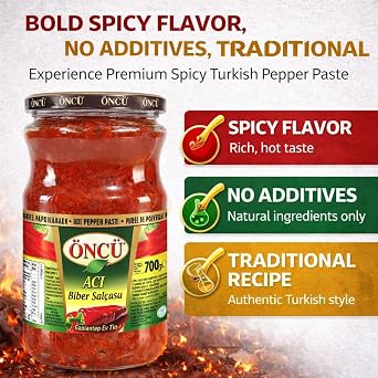 Oncu Hot Pepper Paste 700g
