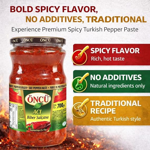 Oncu Hot Pepper Paste 700g