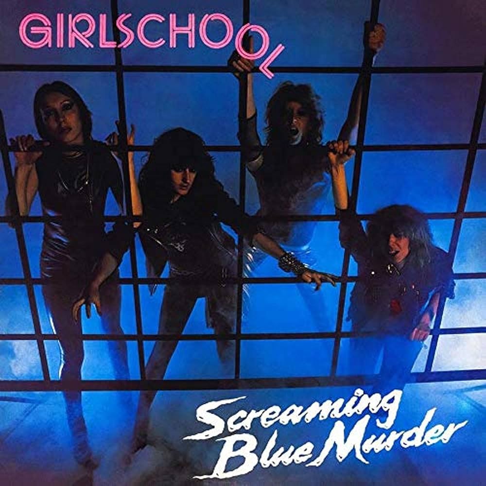 見本盤GIRLSCHOOL Screaming Blue Murder レコード Amazon.com: Screaming Blue Murder: CDs & Vinyl