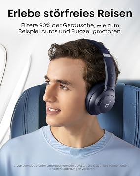 soundcore by Anker Q20i Wireless Bluetooth Over-Ear Headphones