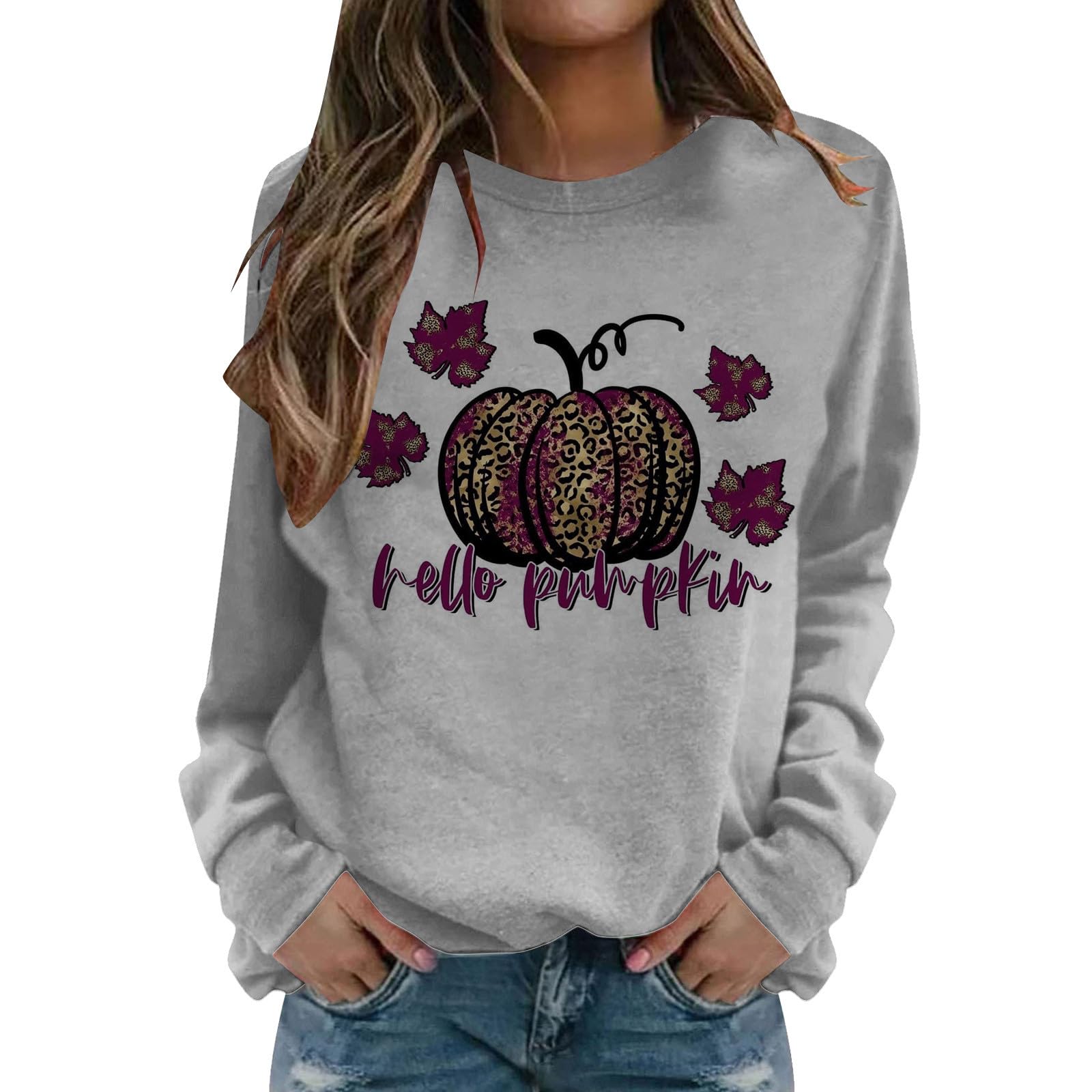 Teen Girls Undershirt Lace-Up Casual Softly Long Sleeved Hallowmas Sweatshirt Cotton Clubby Crochet