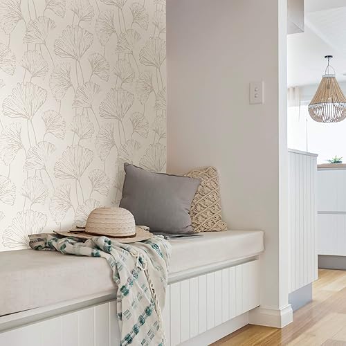 Miniatura 6 de NuWallpaper Hikarigaoka - Papel pintado plateado para despegar y pegar, NUS3578