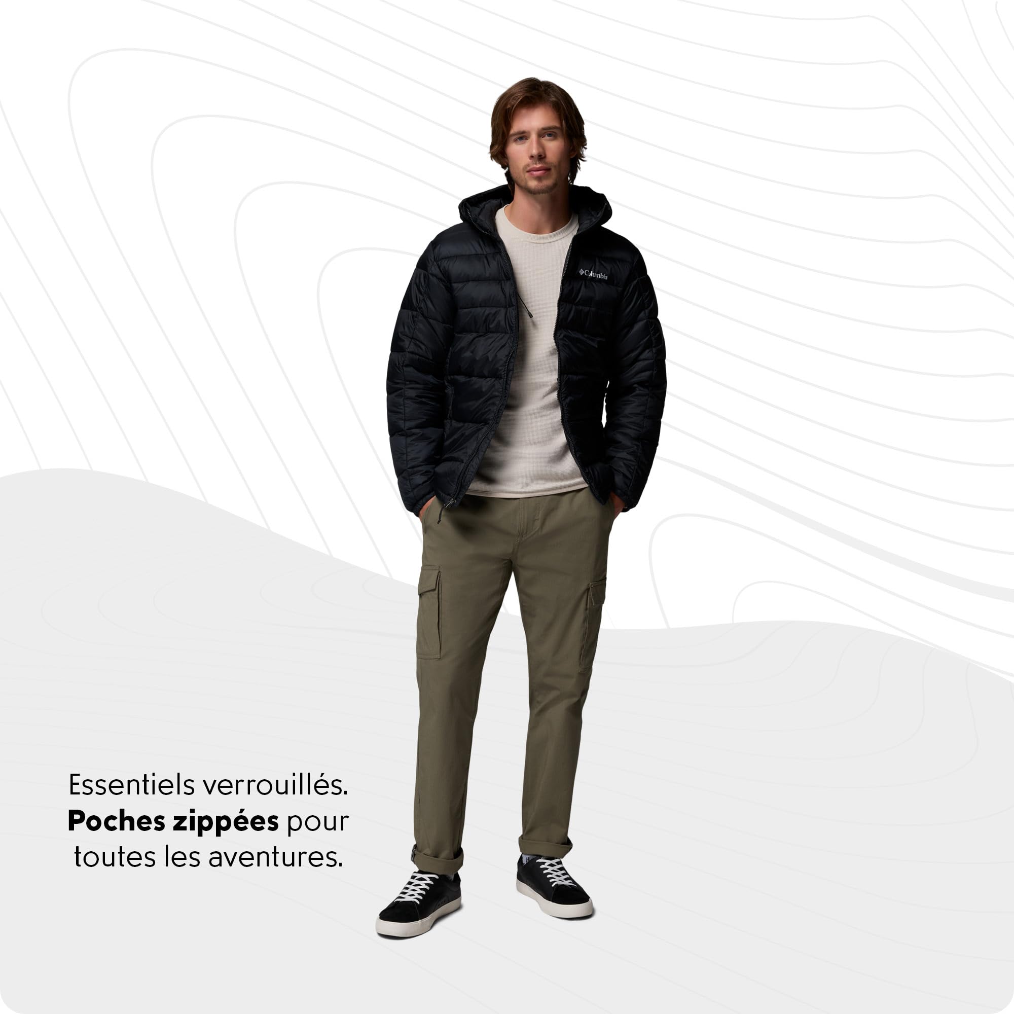 Columbia Buck Butte 2 Insulated Hooded Jacket Homme
