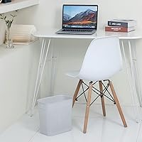 Vista 4 de UUJOLY Cubo de basura pequeño de plástico, cesta de basura para baños, lavandería, cocinas, oficinas, habitaciones de niños, dormitorios