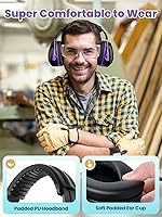 Vista 5 de Protección Auditiva para Rango de Tiro, Orejeras de Seguridad con Reducción de Ruido de 31dB SNR, Auriculares con Cancelación de Ruido