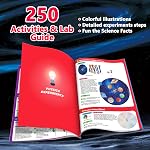 UNGLINGA 250+ Science Experiments Kits for Kids, Boys Girls Toys Birthday Gifts Ideas, Chemistry Set, STEM Activities Educational Project, Volcano,More Scientist Kit | Boys Girls Toys Birthday Gifts Ideas, Volcano, Crystal, Potion, Magic Reatcion,STE