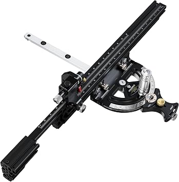 HONGDUI HONGDUI MG21 Miter Gauge for Table Saws Full-Range Locking -70  to 70  with 36inch Extended Table Saw Miter Gauge Fence, Miter Gauges Fit 3/8 x 3/4" T/U Slot for Table Saw Router Table | 36inch Extended Table Saw Miter Gauge Fence, Fits 3/8 x 3/4" T/U Slot for Table Saw Router Table