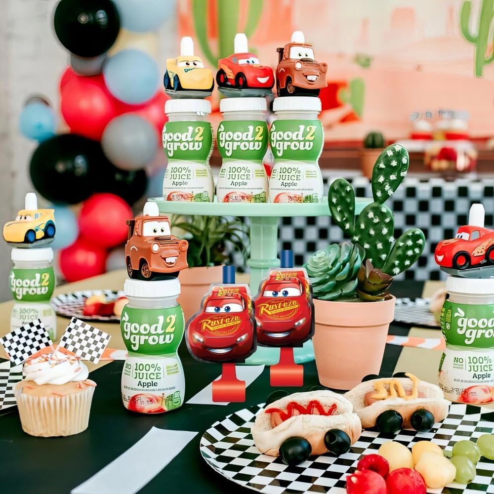 Disney Cars 3 Movie Blowouts (Pack of 8) - Vibrant, Colorful & Sturdy - Perfect for Themed Birthday Parties & Celebrations