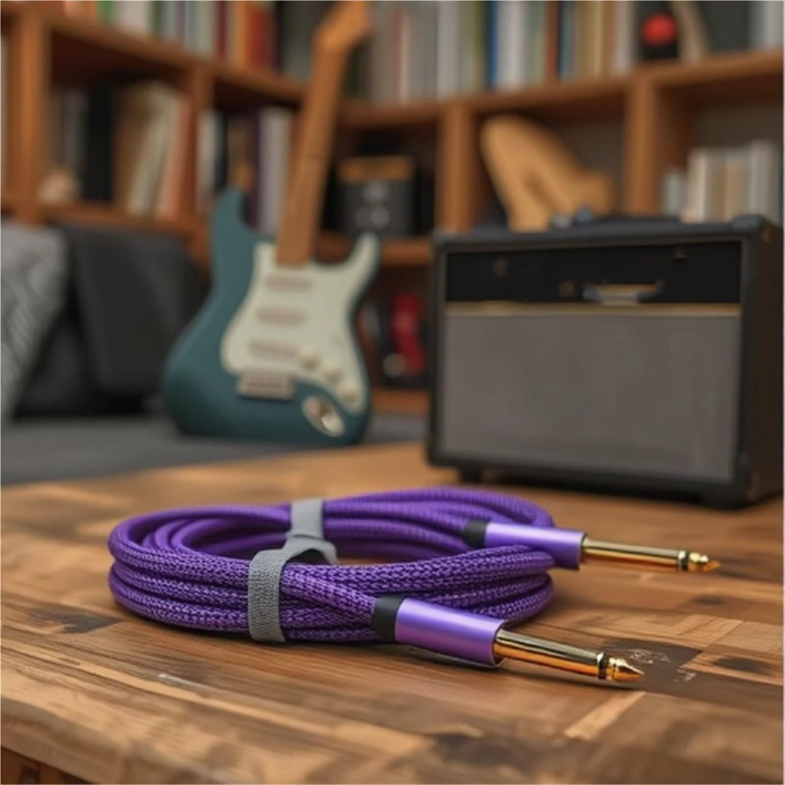 Gitarowy Monofoniczny Kabel Mikrofonowy O Średnicy 6,35 Mm