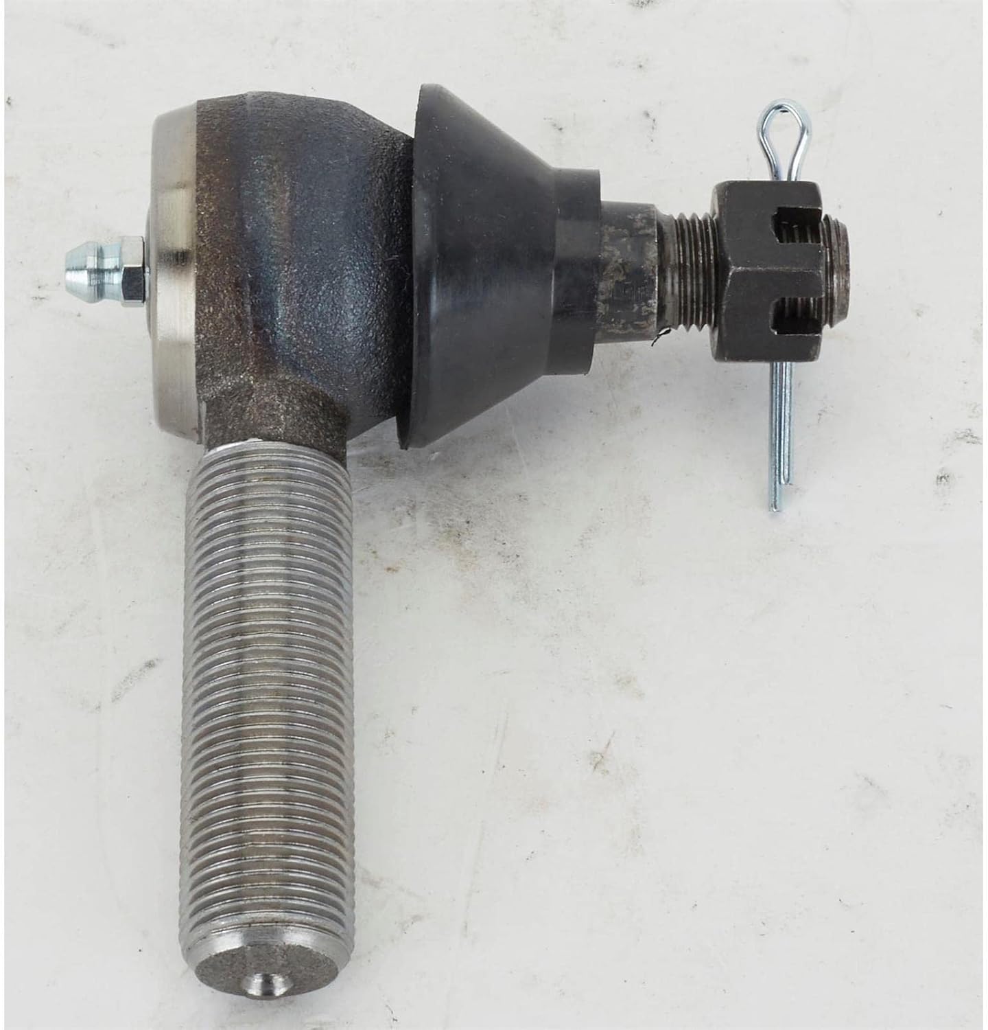 Speedway Motors Outer Tie Rod End 11/16-18 RH Thread Compatible with Ford Type Steering Arms, 7 Degree Taper Steering Linkage Replacement with Castle Nut and Cotter Pin