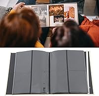 Vista 4 de 3 Inch Mini Photo Album, Cotton and Linen 208 Pockets Album for Fujifilm Instax Mini 1211 and Mini Series 3in Photos, Movie Tickets, Business Cards