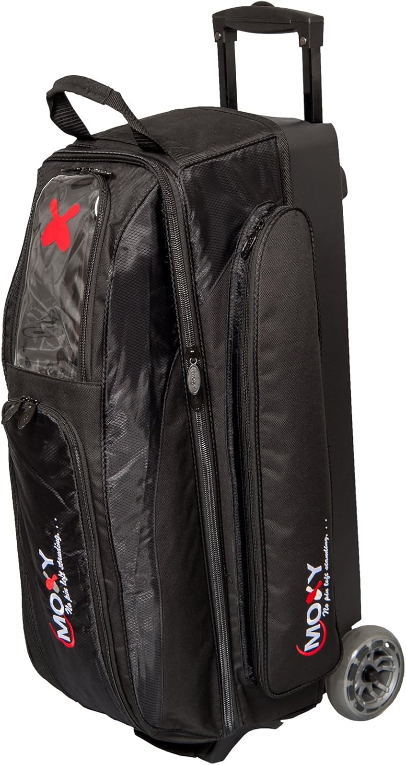 Bowlerstore Products Moxy Blade Triple Roller Bowling Bag - Black