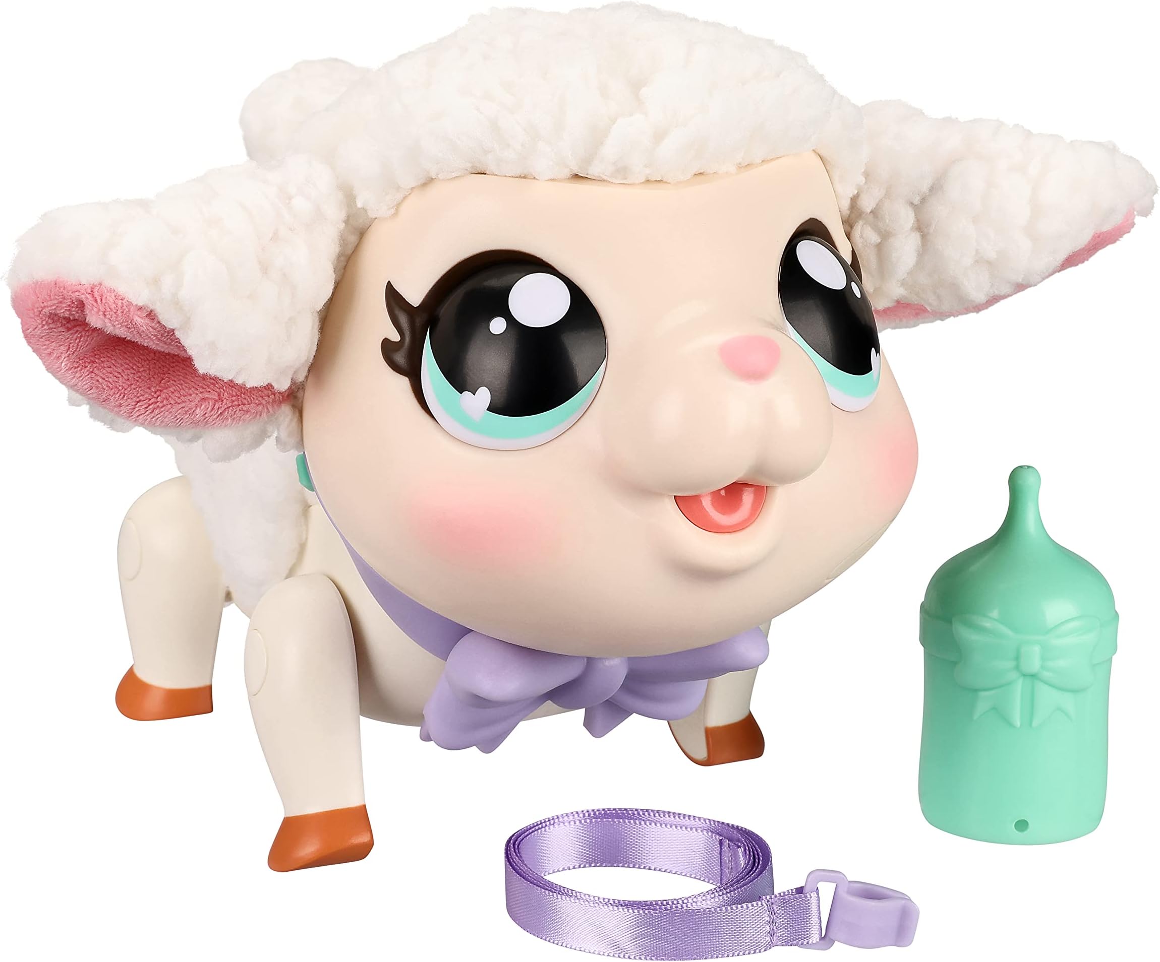 Little Live Pets - My Pet Lamb | Soft and Wooly Interactive Toy Lamb That Walks, Dances 20+ Sounds & Reactions, Batteries Included, For Kids Ages 5+,