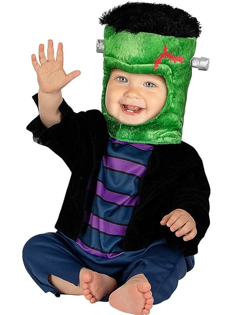 Funidelia - Disfraz Frankenstein para bebé - Terror, Frankenstein, Monstruos, Halloween