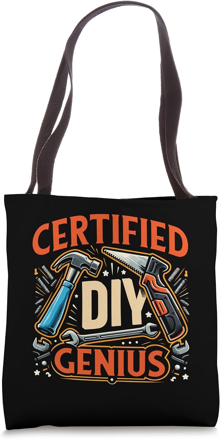 DIY Lovers Diy Enthusiasts Home Improvement Tote Bag