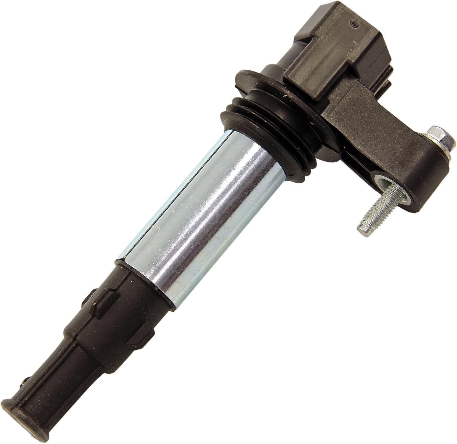 BOSCH 0221604112 Original Equipment Ignition Coil - Compatible with Select Buick Enclave, LaCrosse; Cadillac CTS, SRX, STS; Chevrolet Traverse; GMC Acadia; Saab 9-3; Saturn Outlook + More - Single