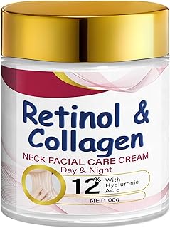 Crema facial de retinol con ácido hialurónico...
