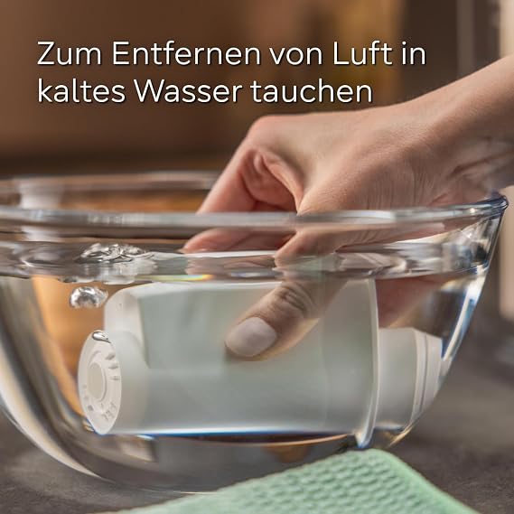 Siemens TZ70063A Brita Intenza water filter reduces the amount of lime in water, for EQ series and built-in fully automatic machines, 6 pieces, white