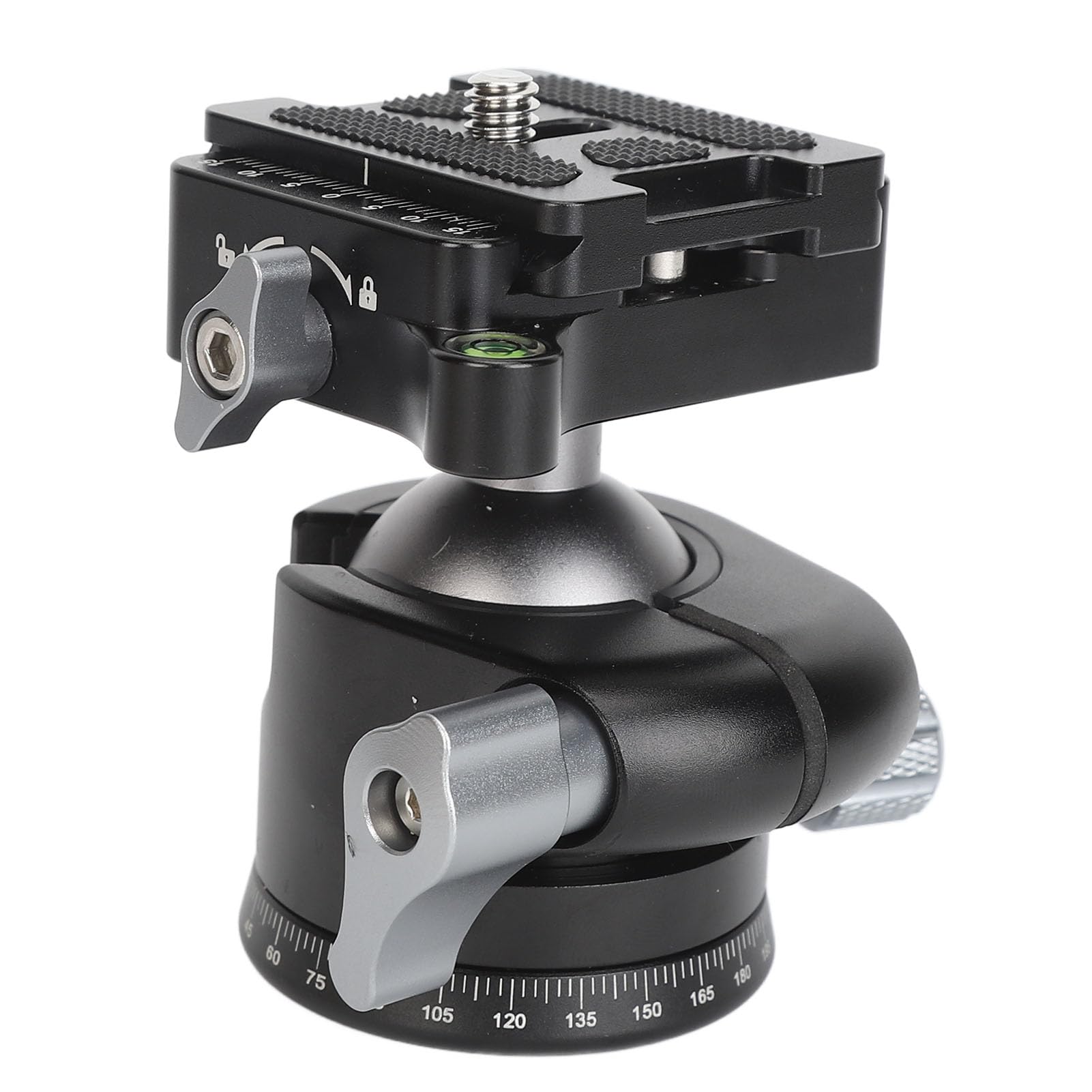 CHICIRIS Rótula de Bola de Trípode Panorámica de 32 Mm con Placa de Liberación Rápida Diseño Robusto para Carga de 8 Kg en Fotografía