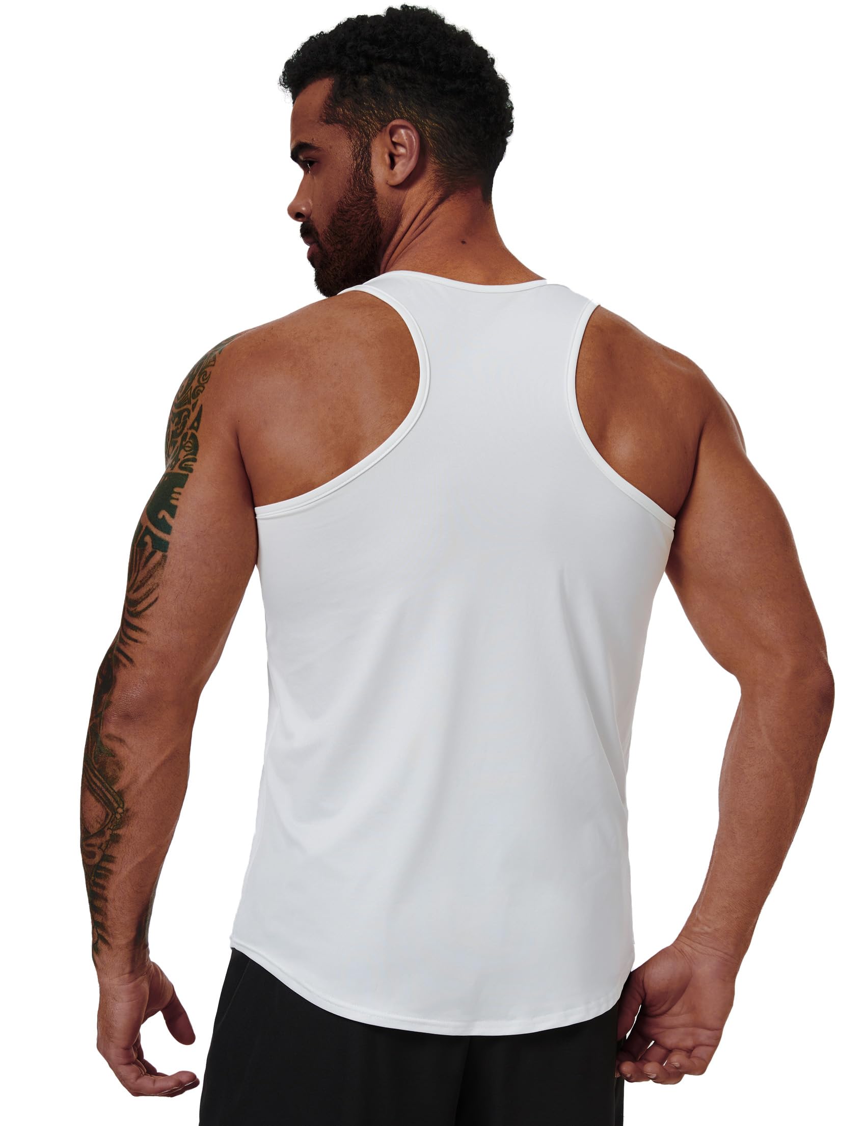 Camiseta Tirantes Hombre Gimnasio Running Fitness Chaleco Sin Mangas Secado Rápido Entrenamiento Deportivo S-3XL — view 2