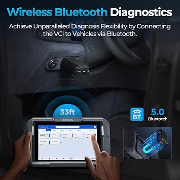 TOPDON AD900 Lite OBD2 Scanner, Bidirectional Scan Tool, 8 Large Screen