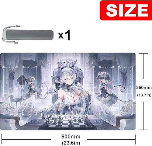 Miniatura 23 de ygo playmat Labrynth Mat Gaming Competition Pad Mat Card Binder Deck 23.6x13.7in (10)