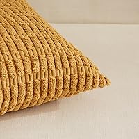 Vista 96 de Fancy Homi Fundas de almohada decorativas bohemias de 20 x 20 pulgadas para sala de estar, sofá, cama, sillón, rústico, moderno, decoración del Crema