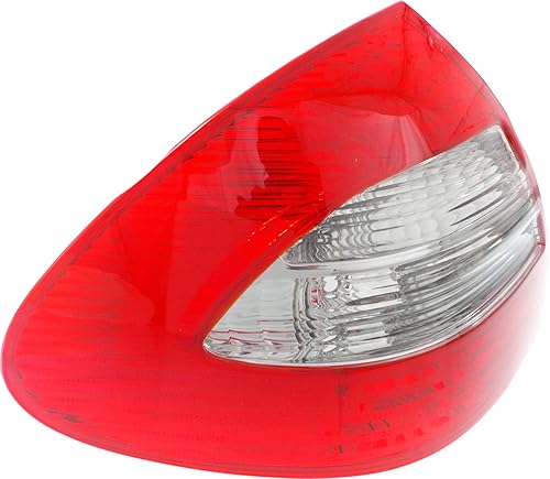 Miniatura 3 de Evan-Fischer - Lente de luz trasera y carcasa compatible con LED Mercedes Benz E320 2007-2009 con paquete de apariencia Sedan lado del conductor