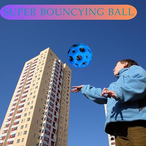 Miniatura 5 de Bola espacial, bolas de gran volumen, Tk es una bola de luna súper caliente y bolas espaciales para niños y adultos, mejora la coordinación