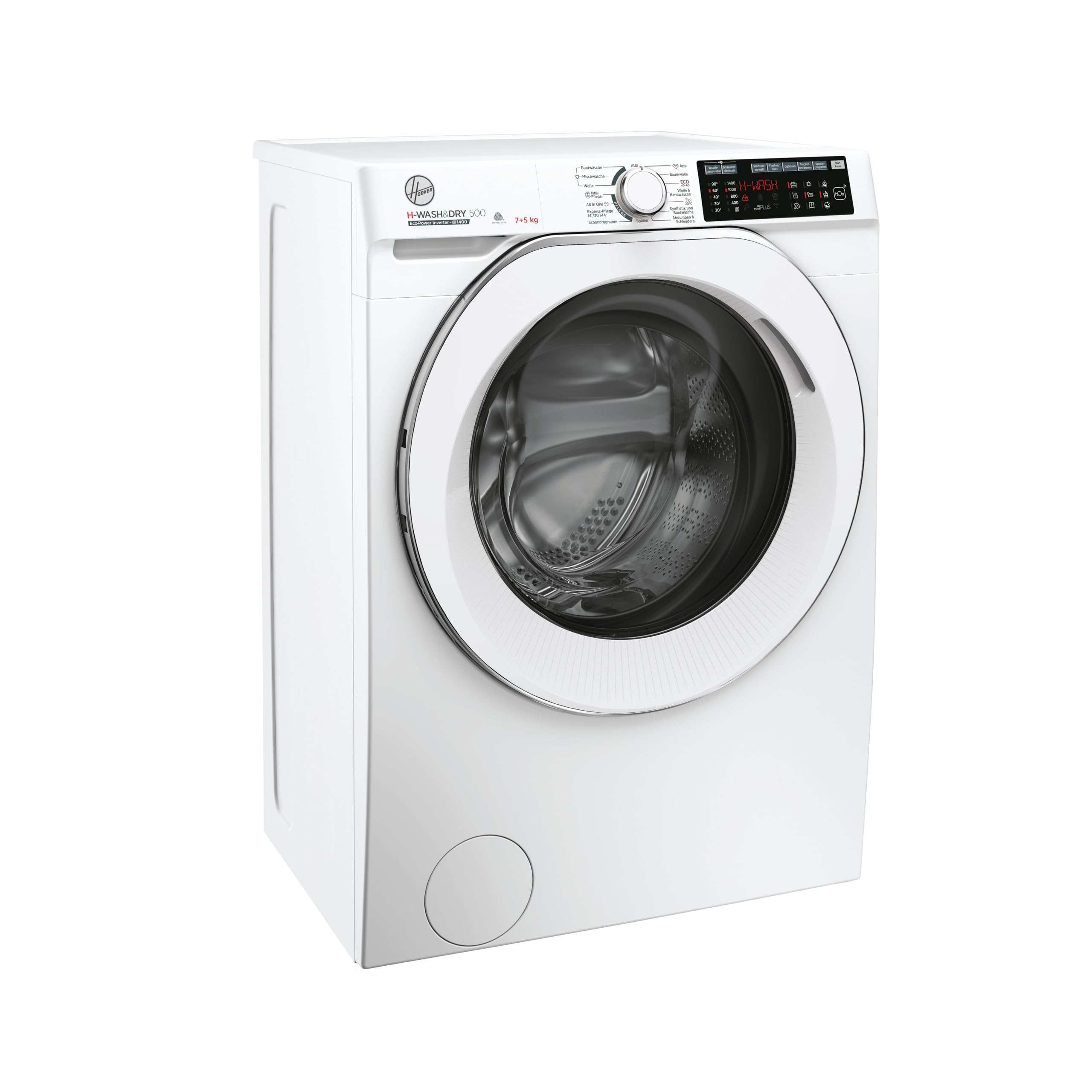 Hoover H-WASH&DRY 500 HDQ 475AMC-84 Waschtrockner 7 kg Waschen 5 kg Trocknen Wi-Fi Bluetooth