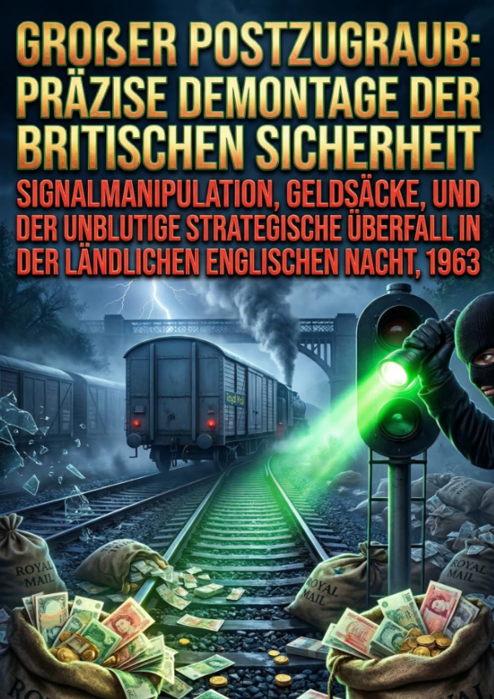Großer Postzugraub: Präzise Demontage der britischen Sicherheit: Signalmanipulation, Geldsäcke, und der unblutige strategische Überfall in der ländlichen englischen Nacht, 1963