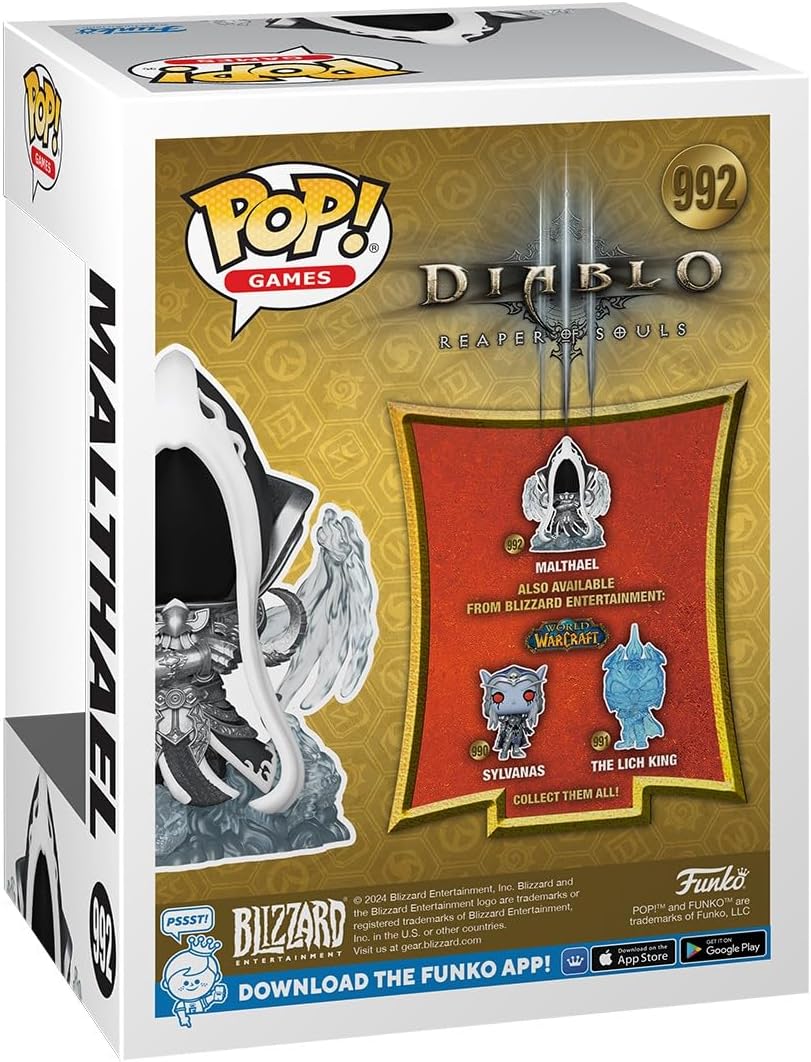 Funko POP! Games: Diablo 3 - Maltheal - Collectable Vinyl Figure - Gift Idea - Official Merchandise - for Kids & Adults - Video Games Fans - Model Figure for Collectors and Display